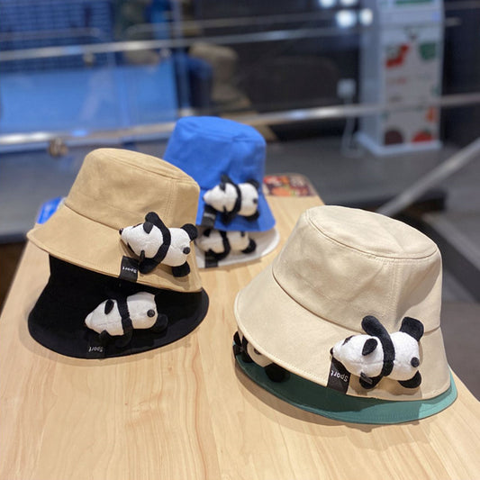 【GOODS】6色展開PANDAサファリハット   W12861