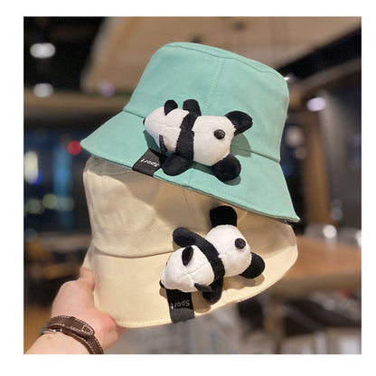 【GOODS】6色展開PANDAサファリハット   W12861