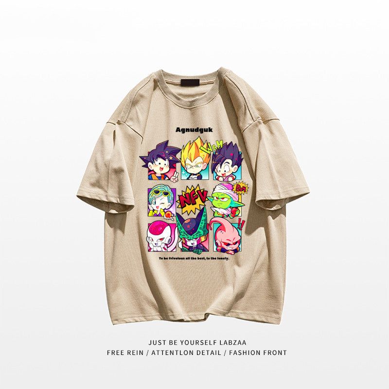 【Tops】プリントTシャツ   W12805