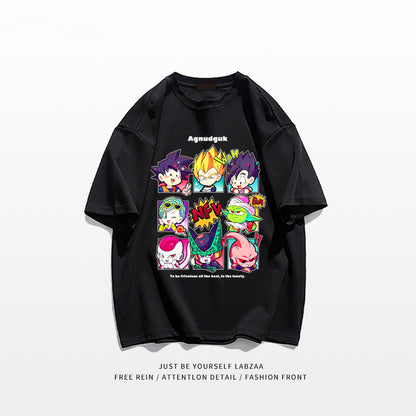 【Tops】プリントTシャツ   W12805