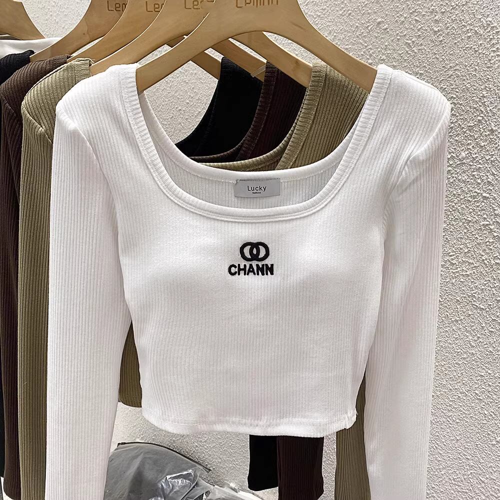 【【tops】長袖Tシャツ　M21881