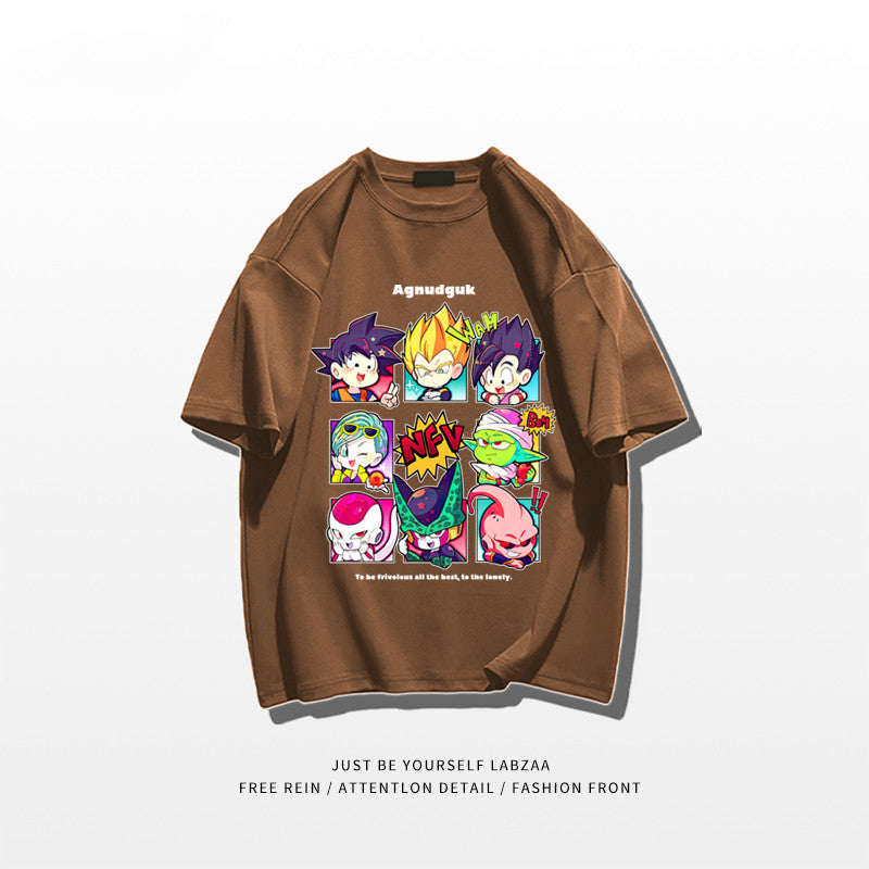 【Tops】プリントTシャツ   W12805