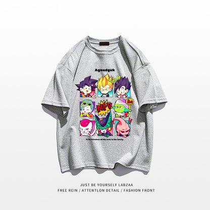 【Tops】プリントTシャツ   W12805