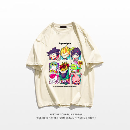 【Tops】プリントTシャツ   W12805