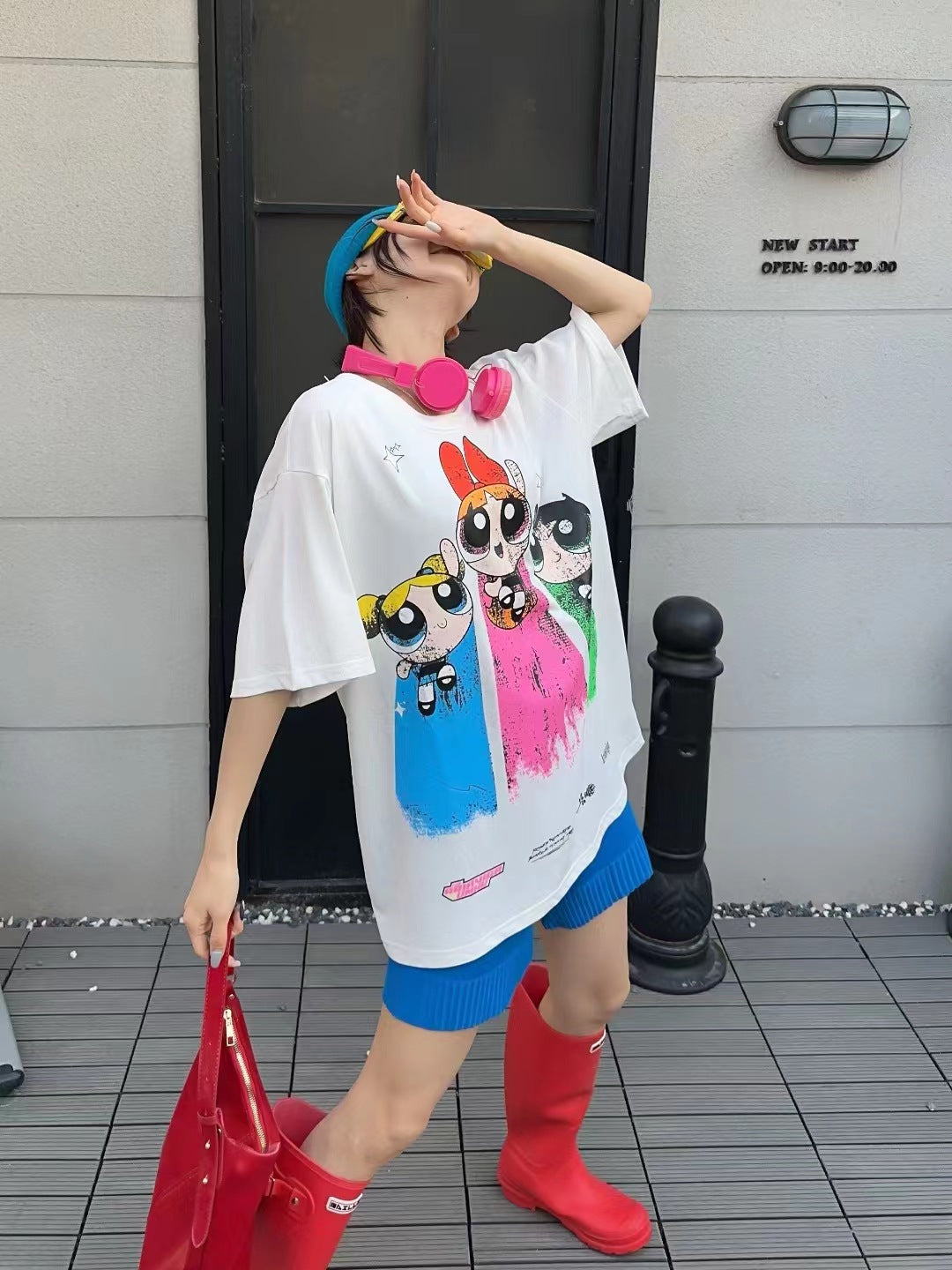 【Tops】プリントＴシャツ　Z6823