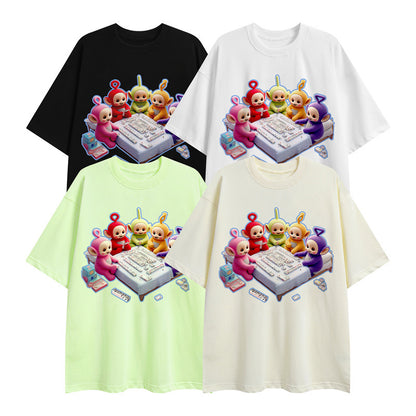 【Tops】キャラクターＴシャツ　　W12842