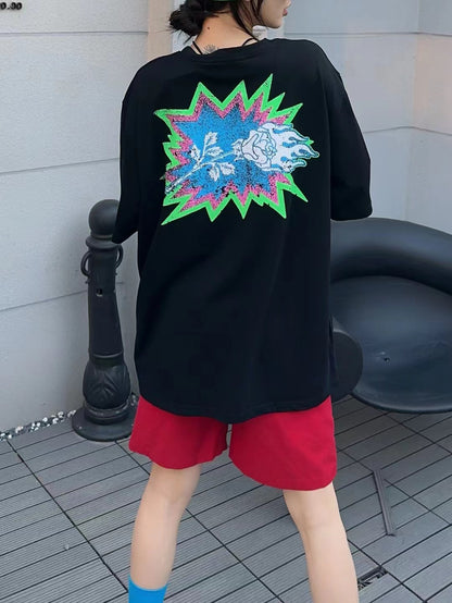 【Tops】プリントＴシャツ　Z6823