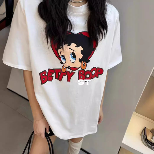 【Tops】キャラクターTシャツ　W12987